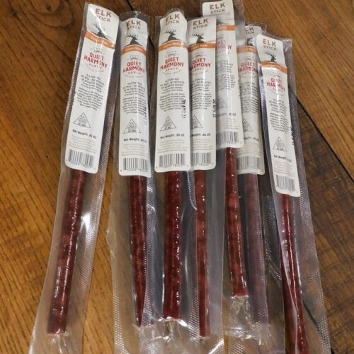 Elk Sticks & Elk Jerky Quiet Harmony Ranch