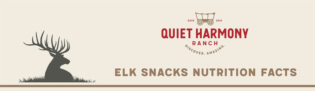 Elk Snacks Nutrition Facts